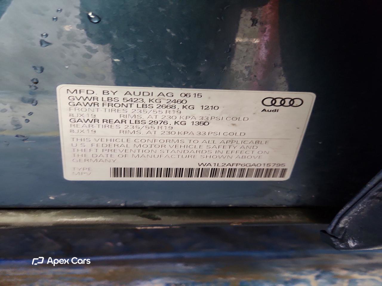 Audi Q5 2016