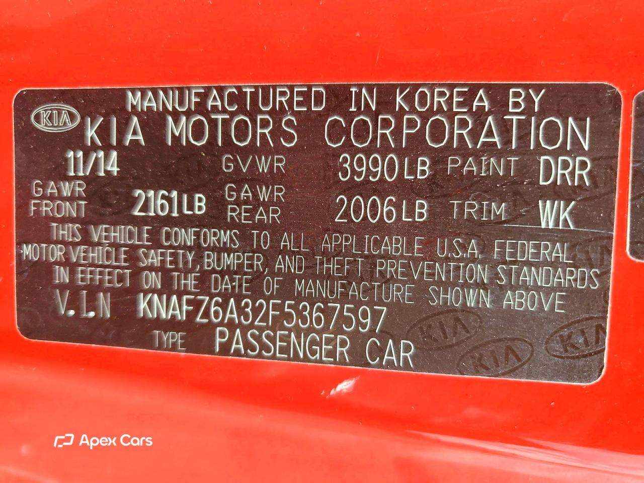 Kia Forte 2015