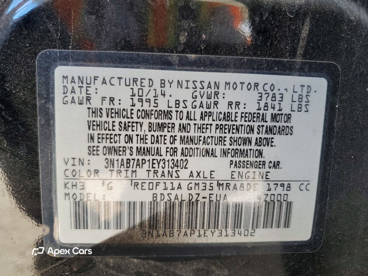 Nissan Sentra 2014