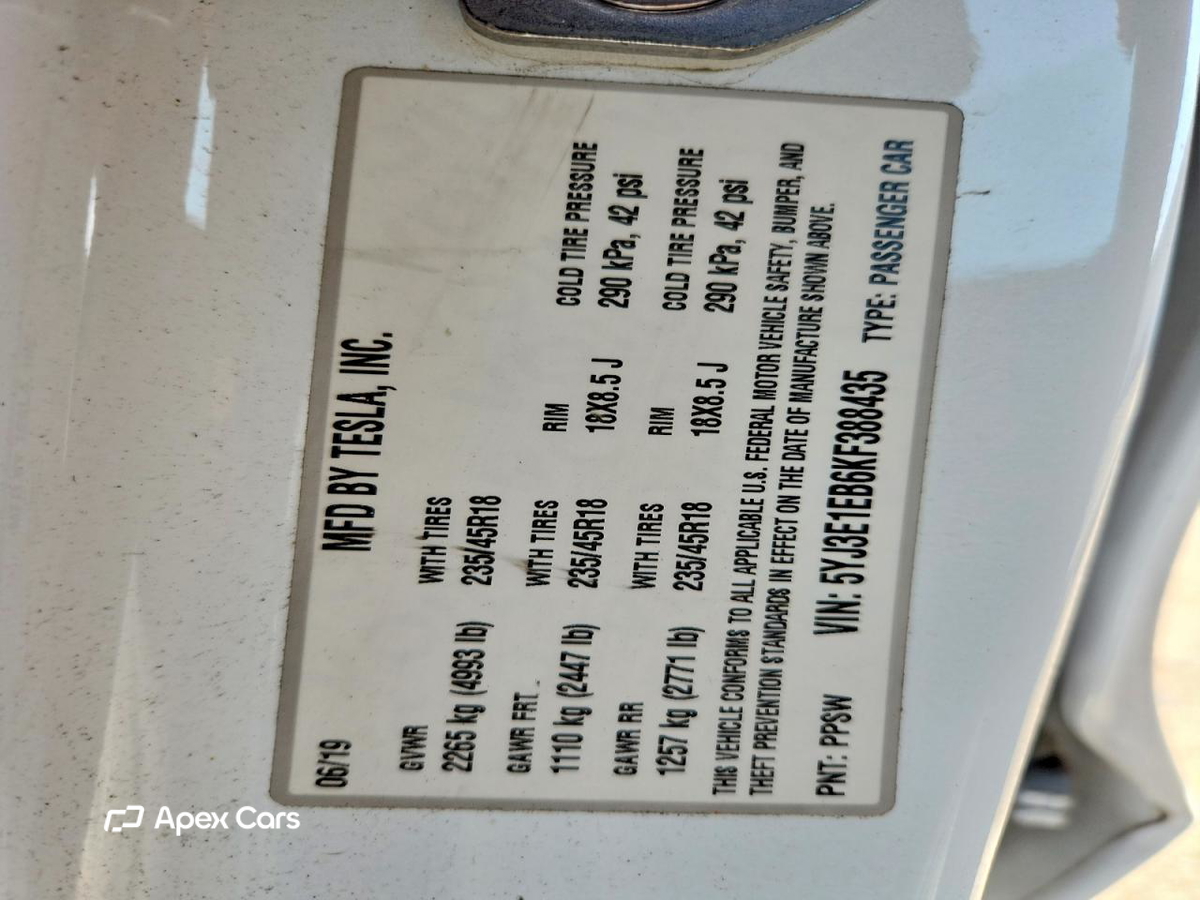 Tesla Model 3 2019