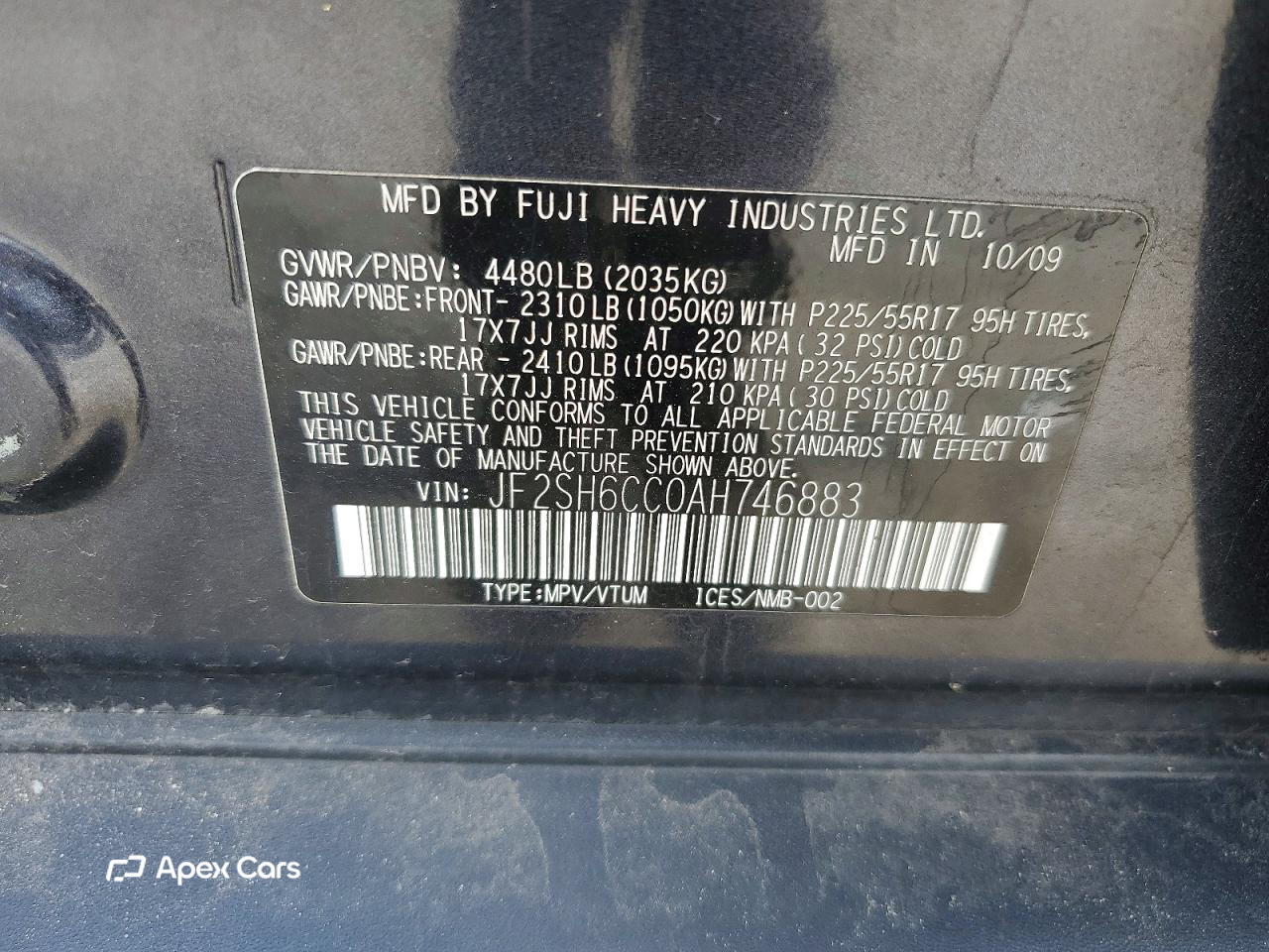 Subaru Forester 2010