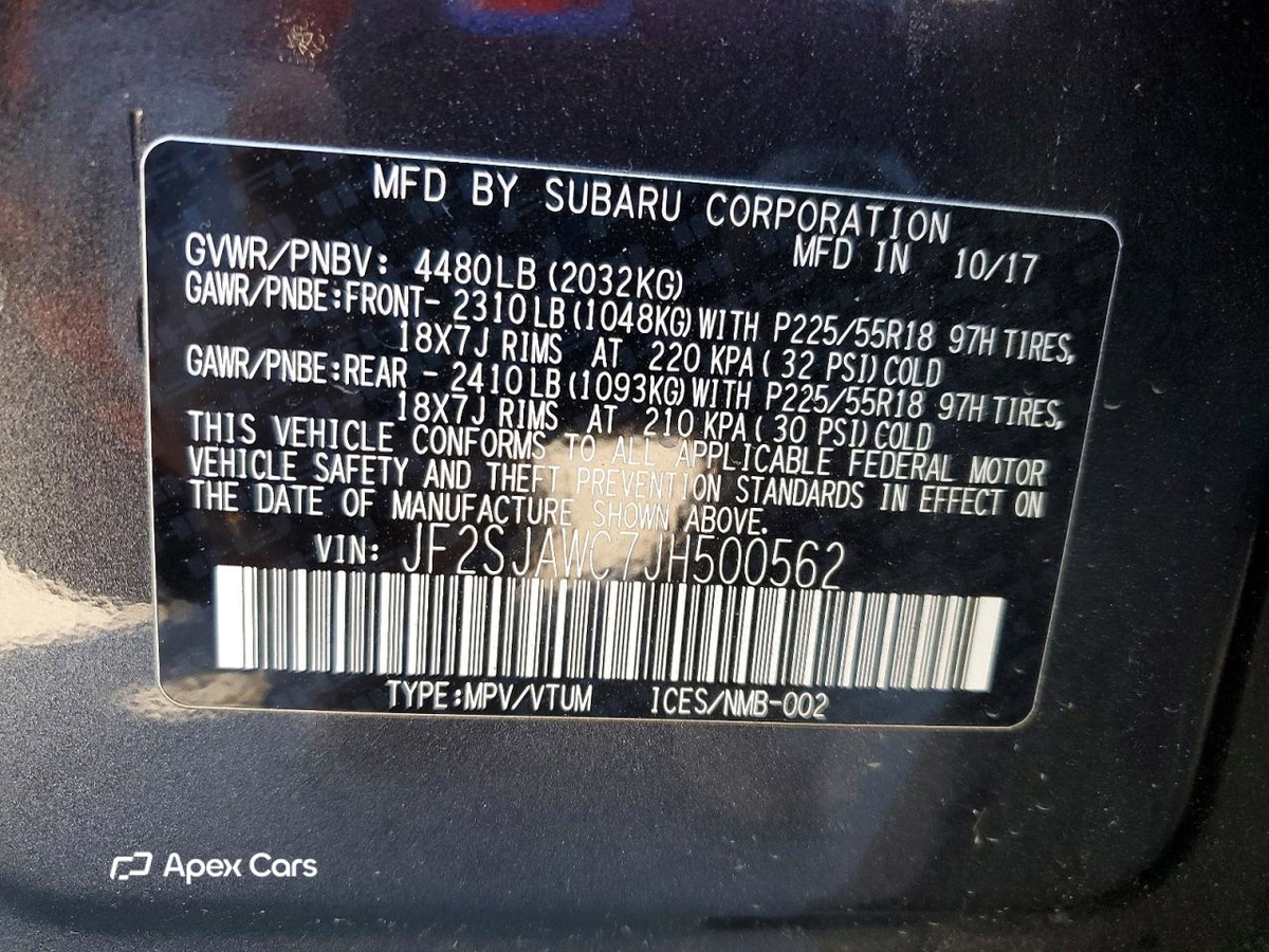 Subaru Forester 2018