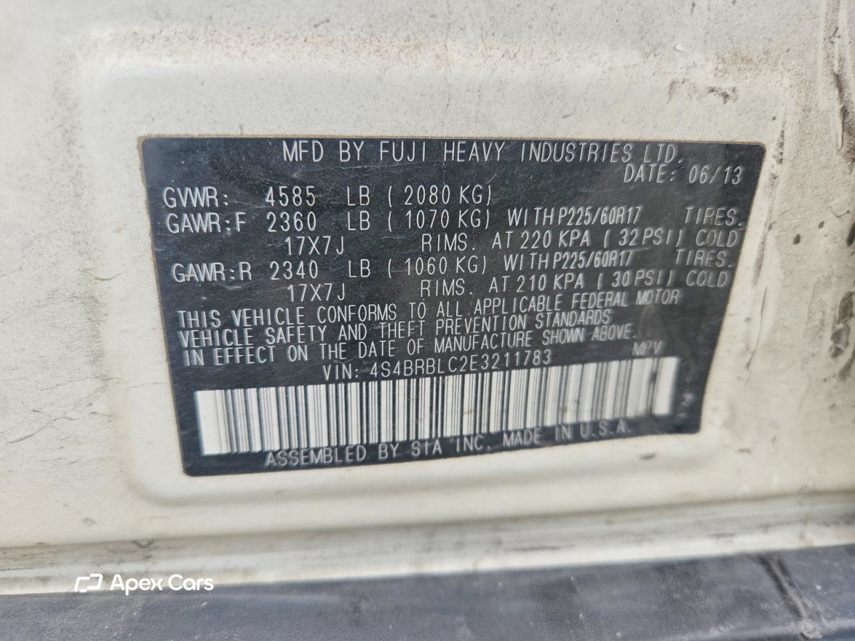 Subaru Outback 2014