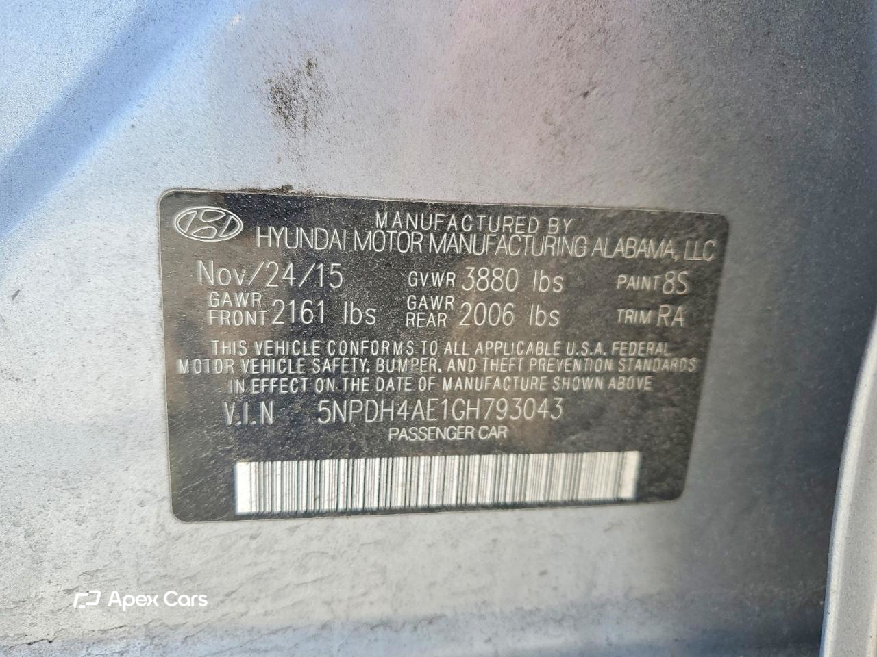 Hyundai Elantra 2016