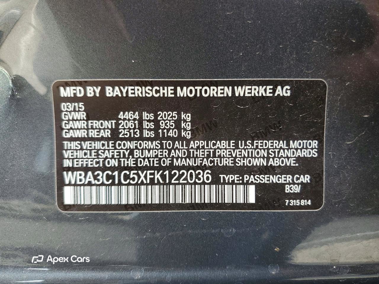BMW Series 3 2015