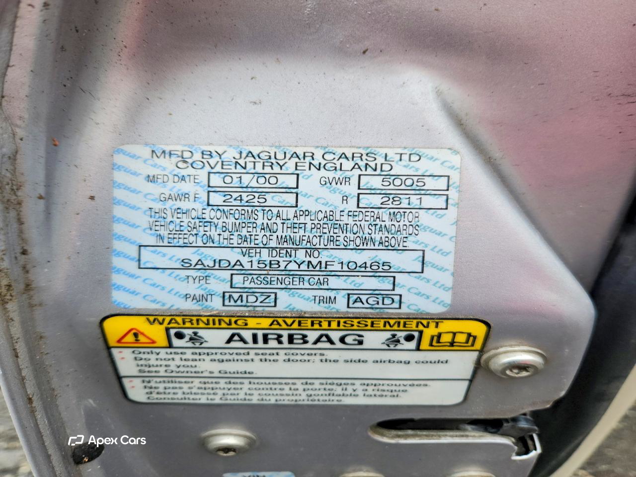 Jaguar XJR 2000