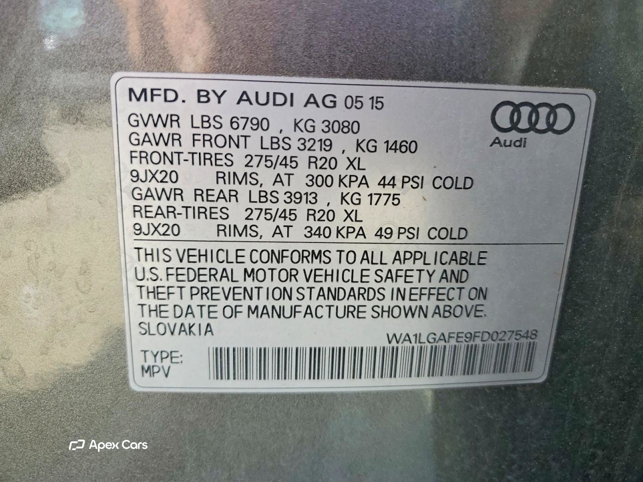 Audi Q7 2015