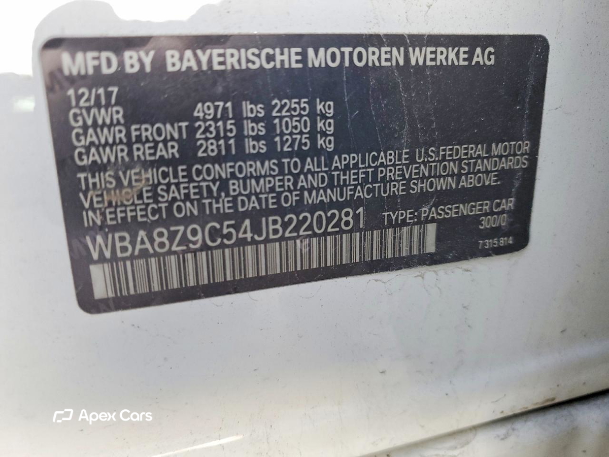 BMW Series 3 2018