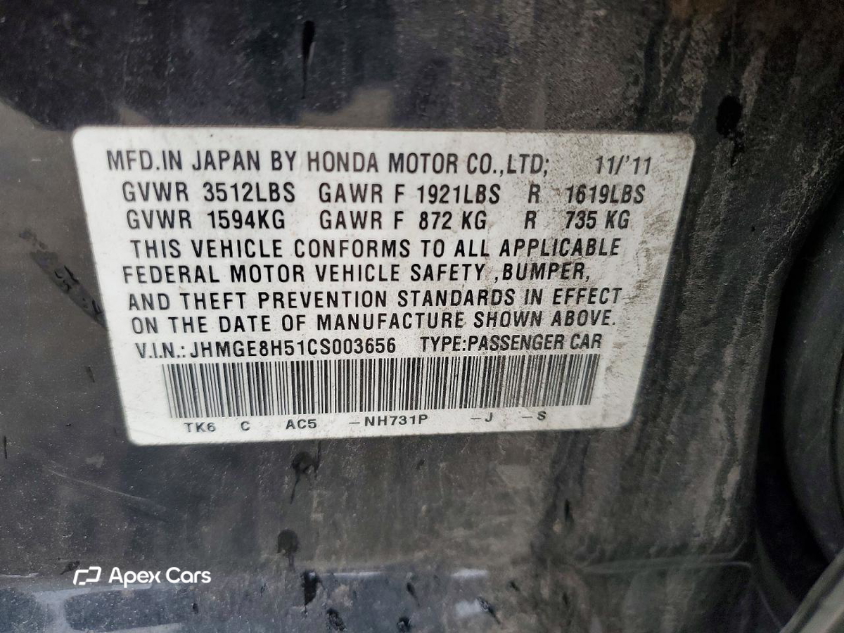 Honda Fit 2012