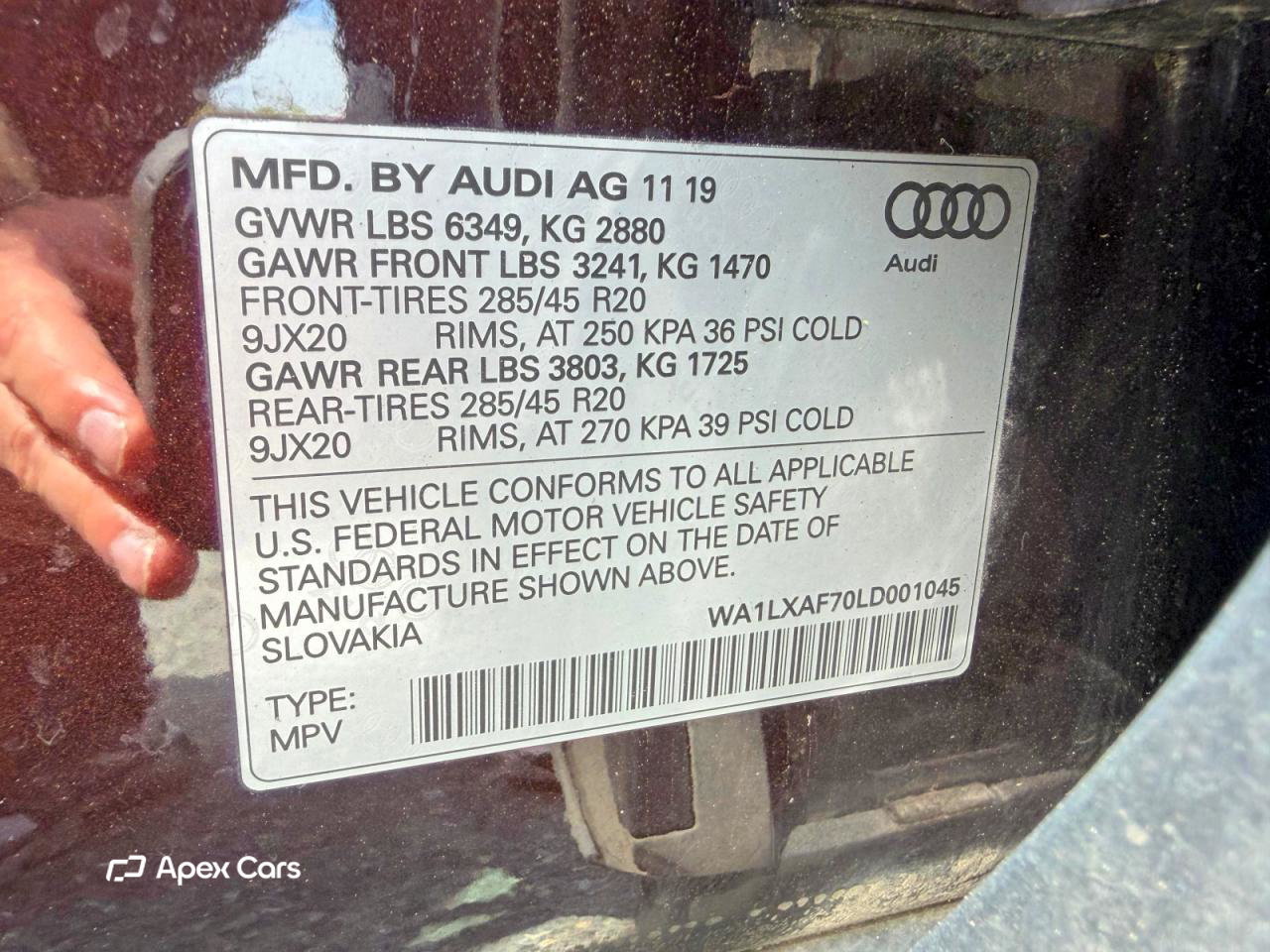 Audi Q7 2020