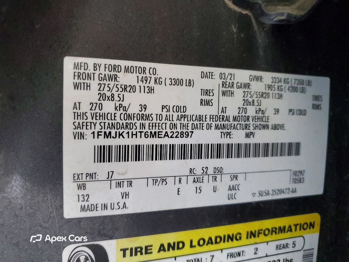 Ford Expedition 2021