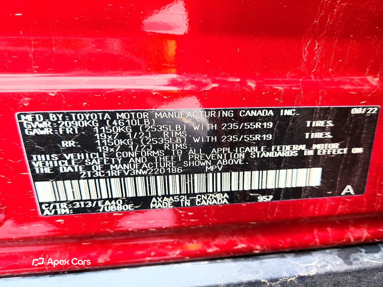 Toyota RAV 4 2022