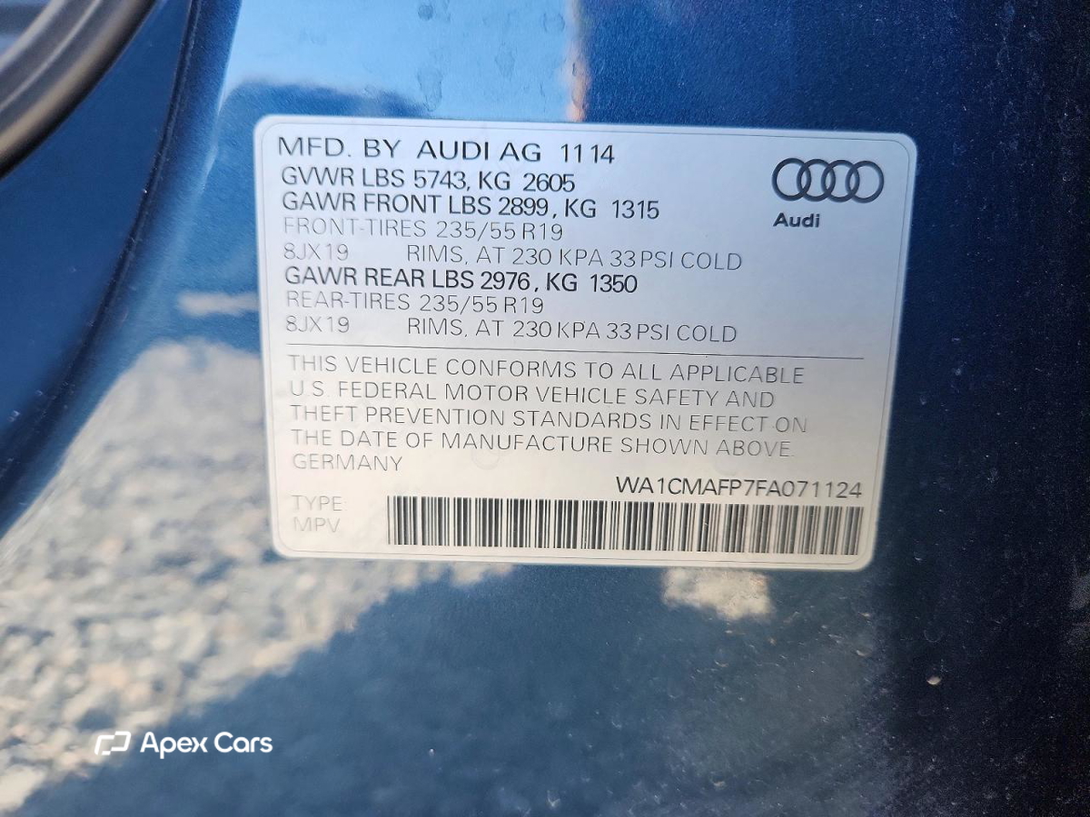 Audi Q5 2015