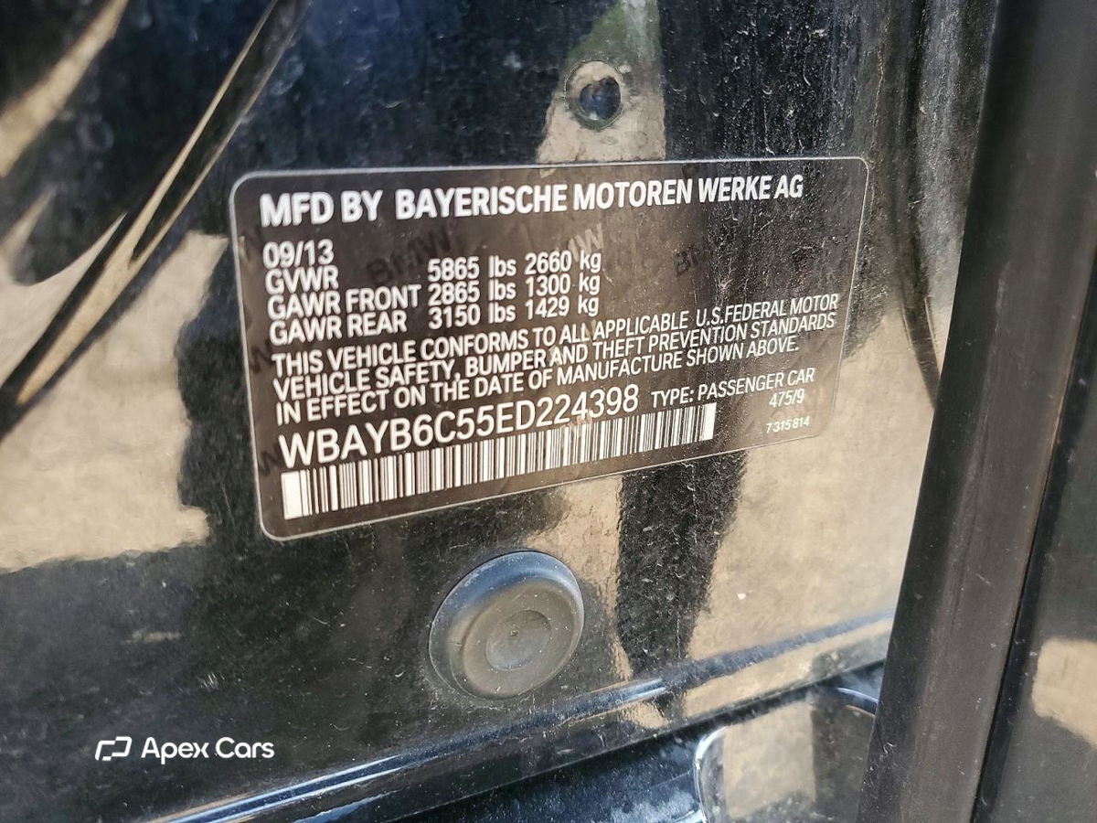 BMW Series 7 2014