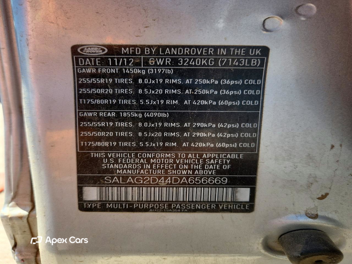 Land Rover LR4 2013