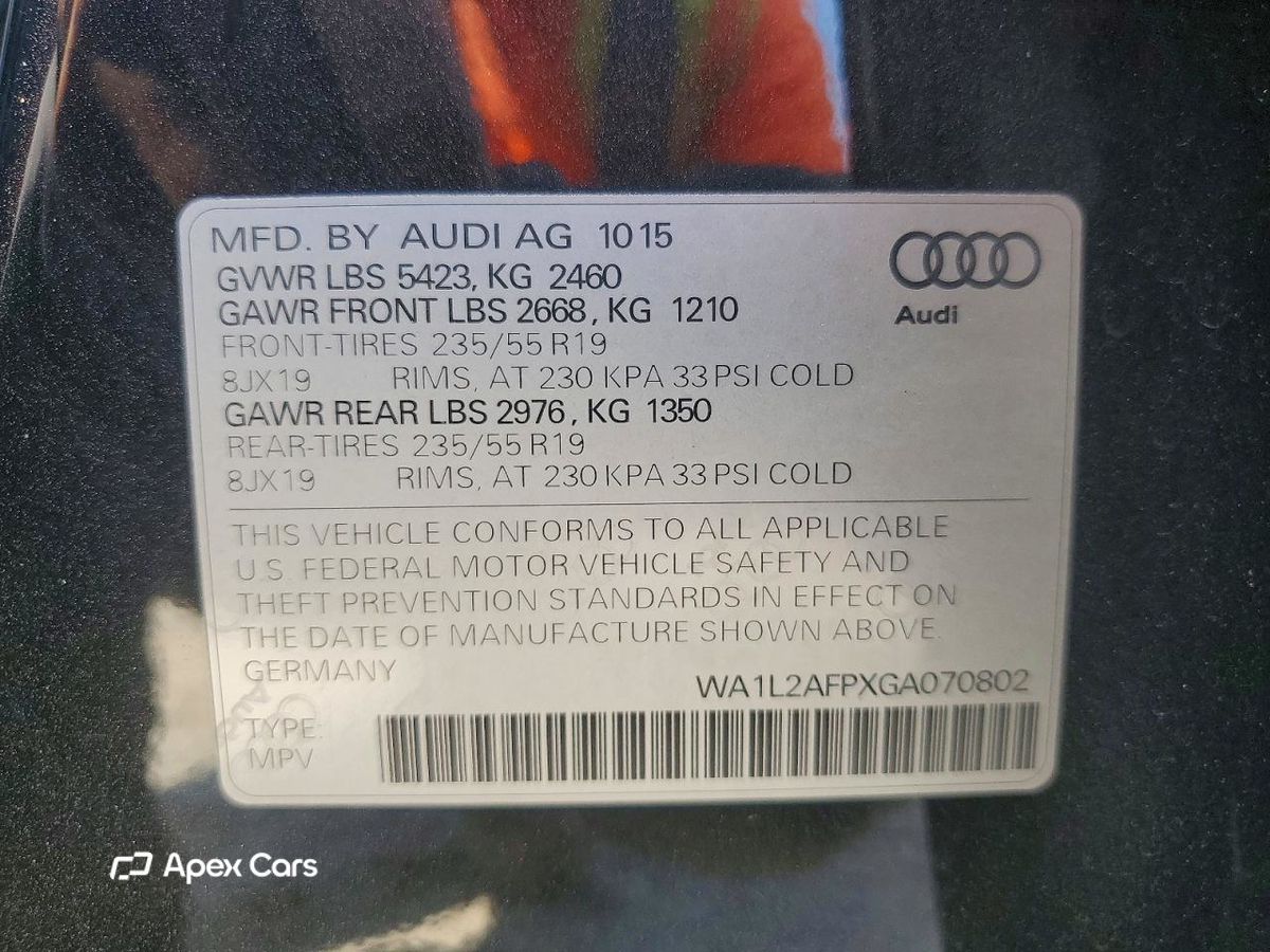 Audi Q5 2016
