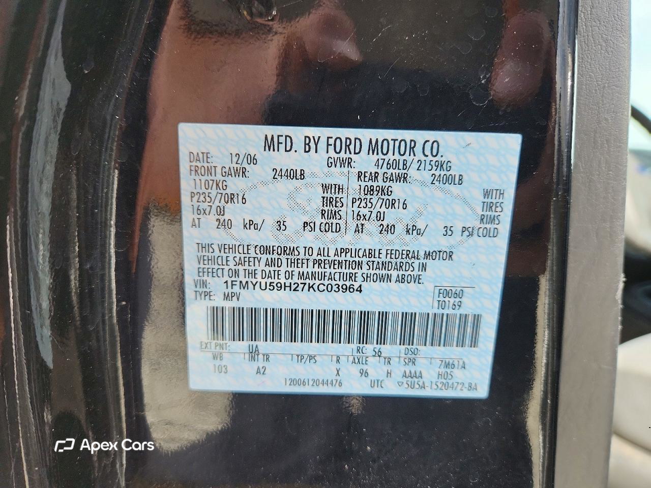Ford Escape 2007