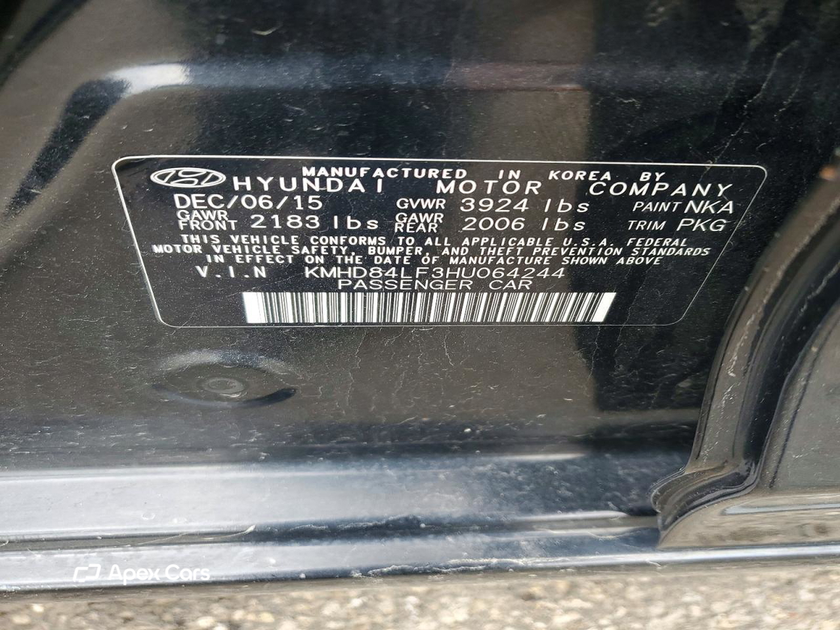 Hyundai Elantra 2017