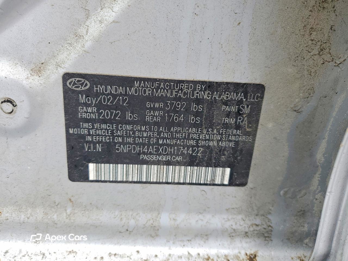 Hyundai Elantra 2013