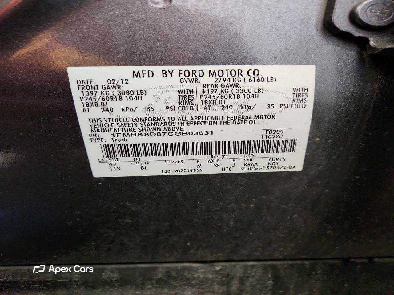 Ford Explorer 2012