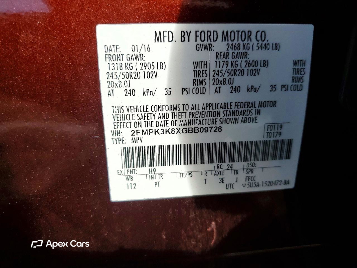 Ford Edge 2016