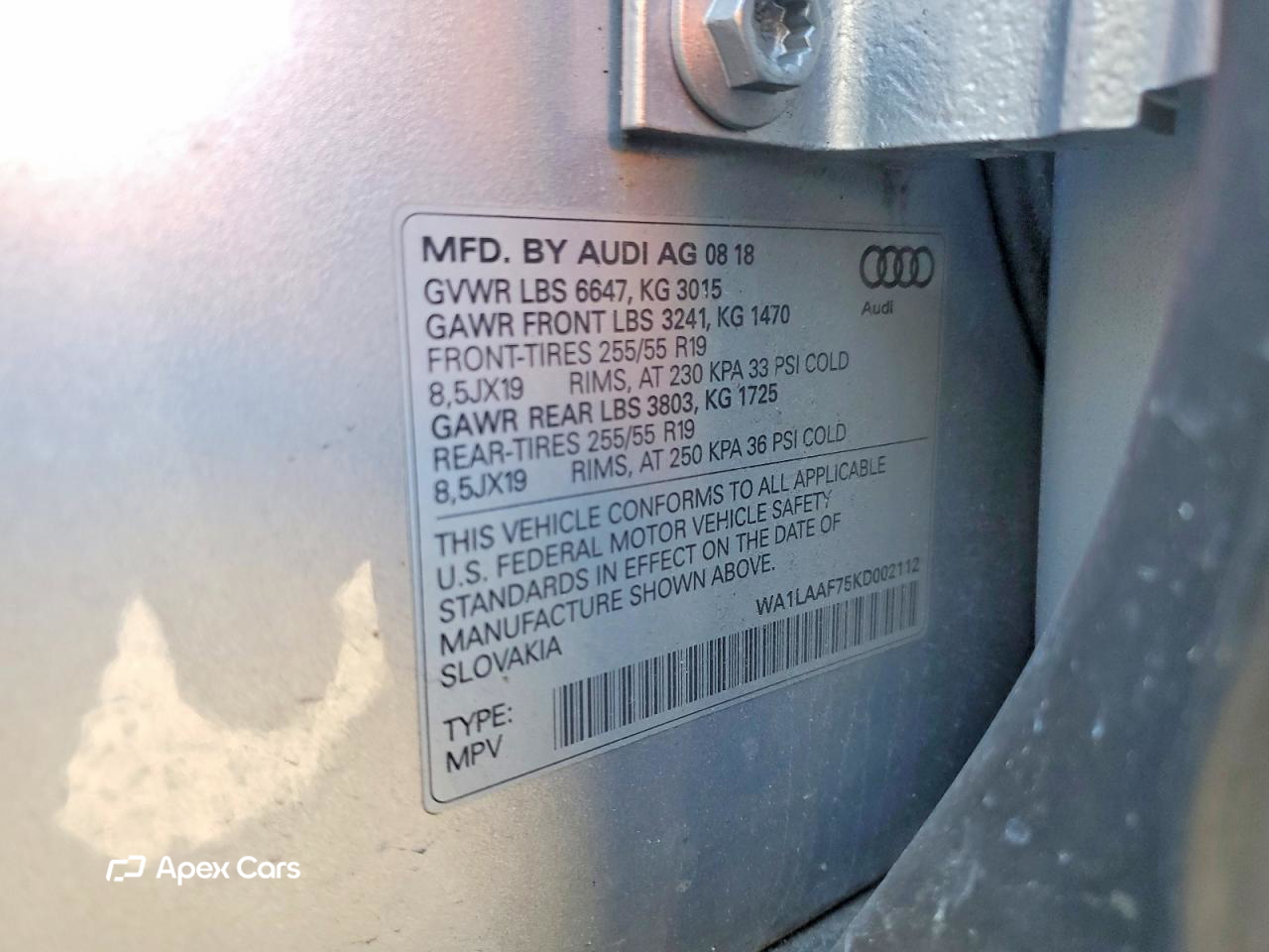 Audi Q7 2019