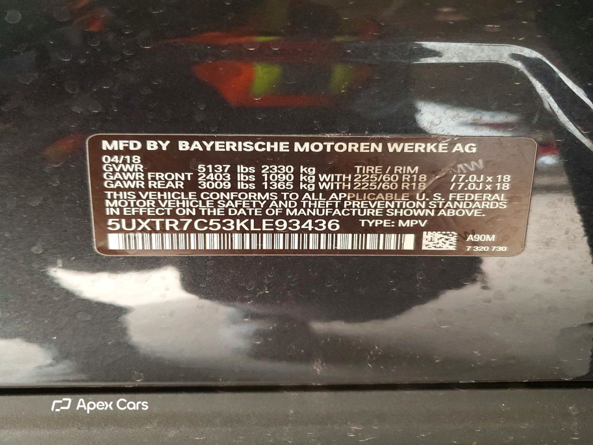 BMW X3 2019