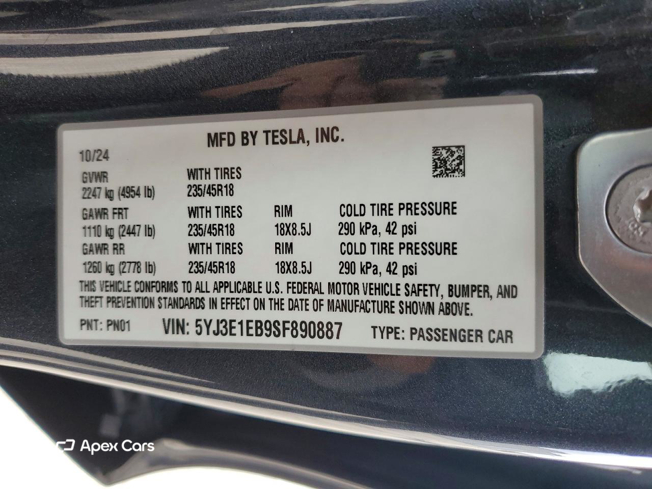 Tesla Model 3 2025
