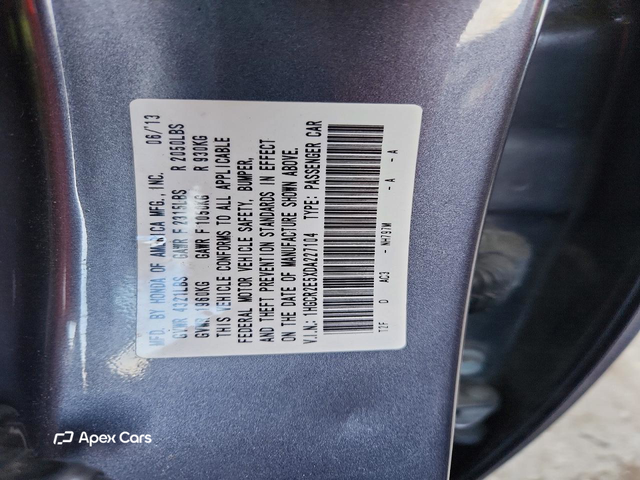 Honda Accord 2013