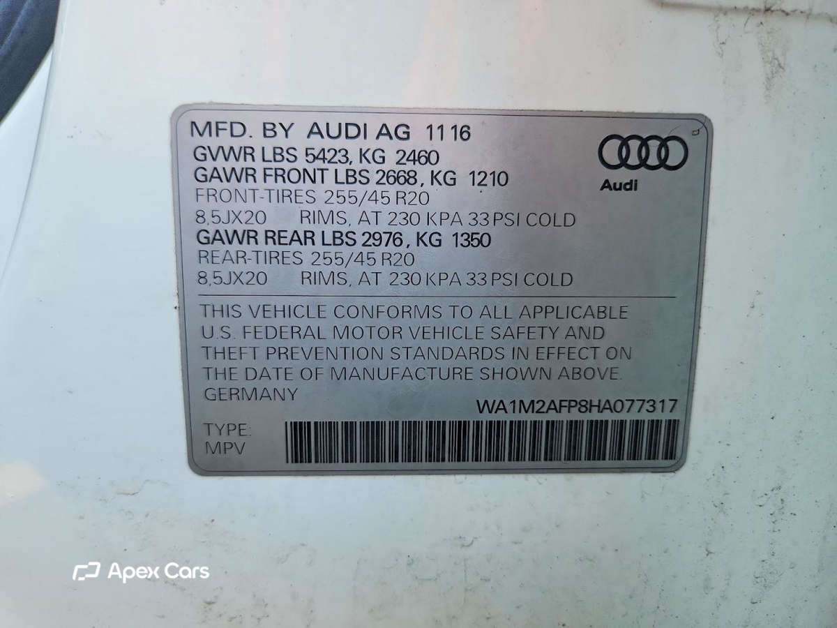 Audi Q5 2017