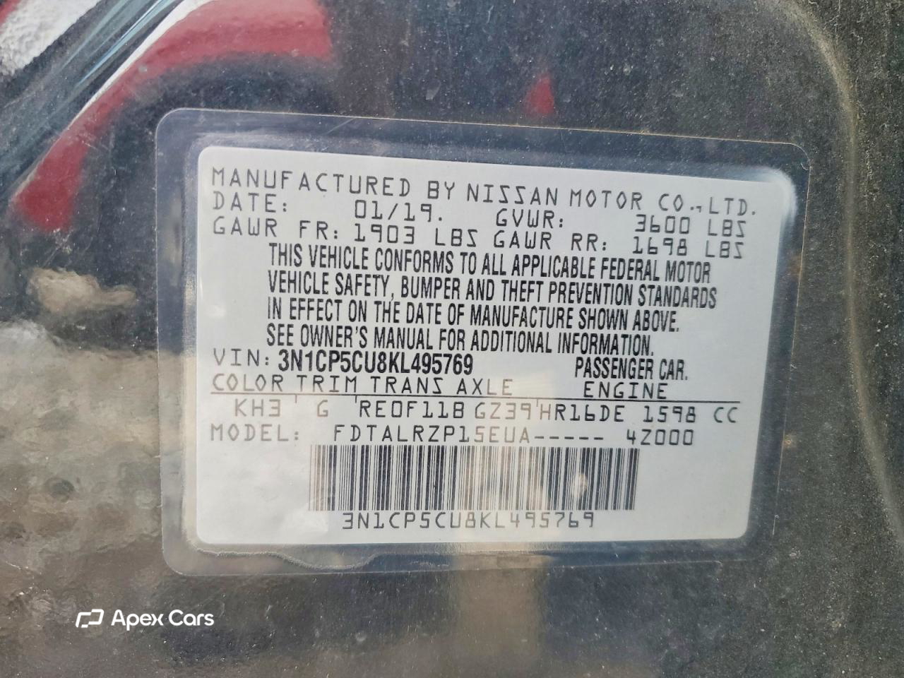 Nissan Kicks 2019