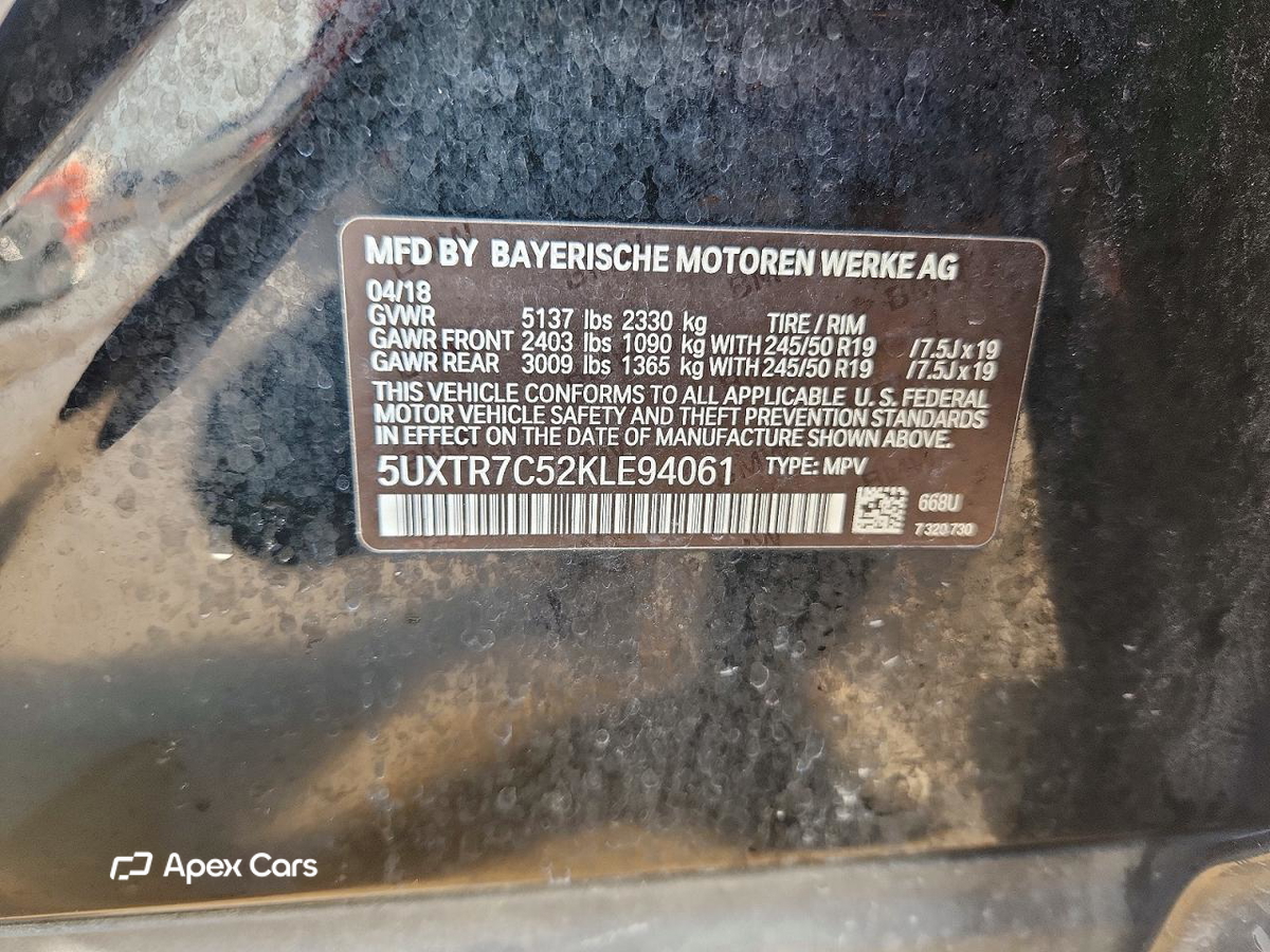BMW X3 2019