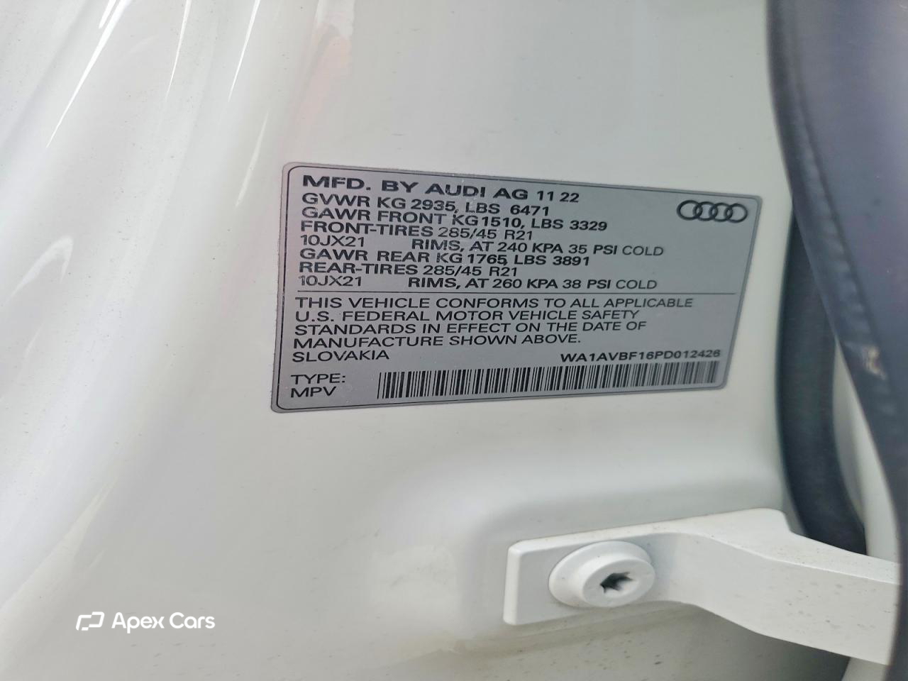 Audi Q8 2023