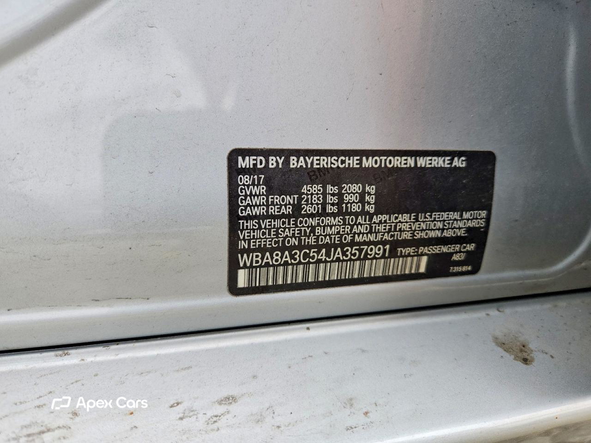 BMW Series 3 2018
