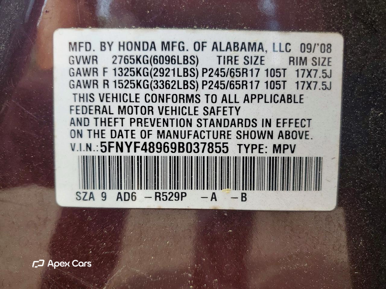 Honda Pilot 2009