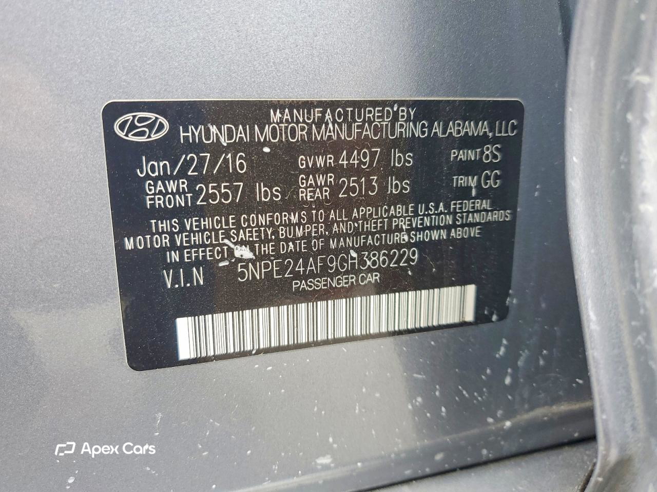 Hyundai Sonata 2016