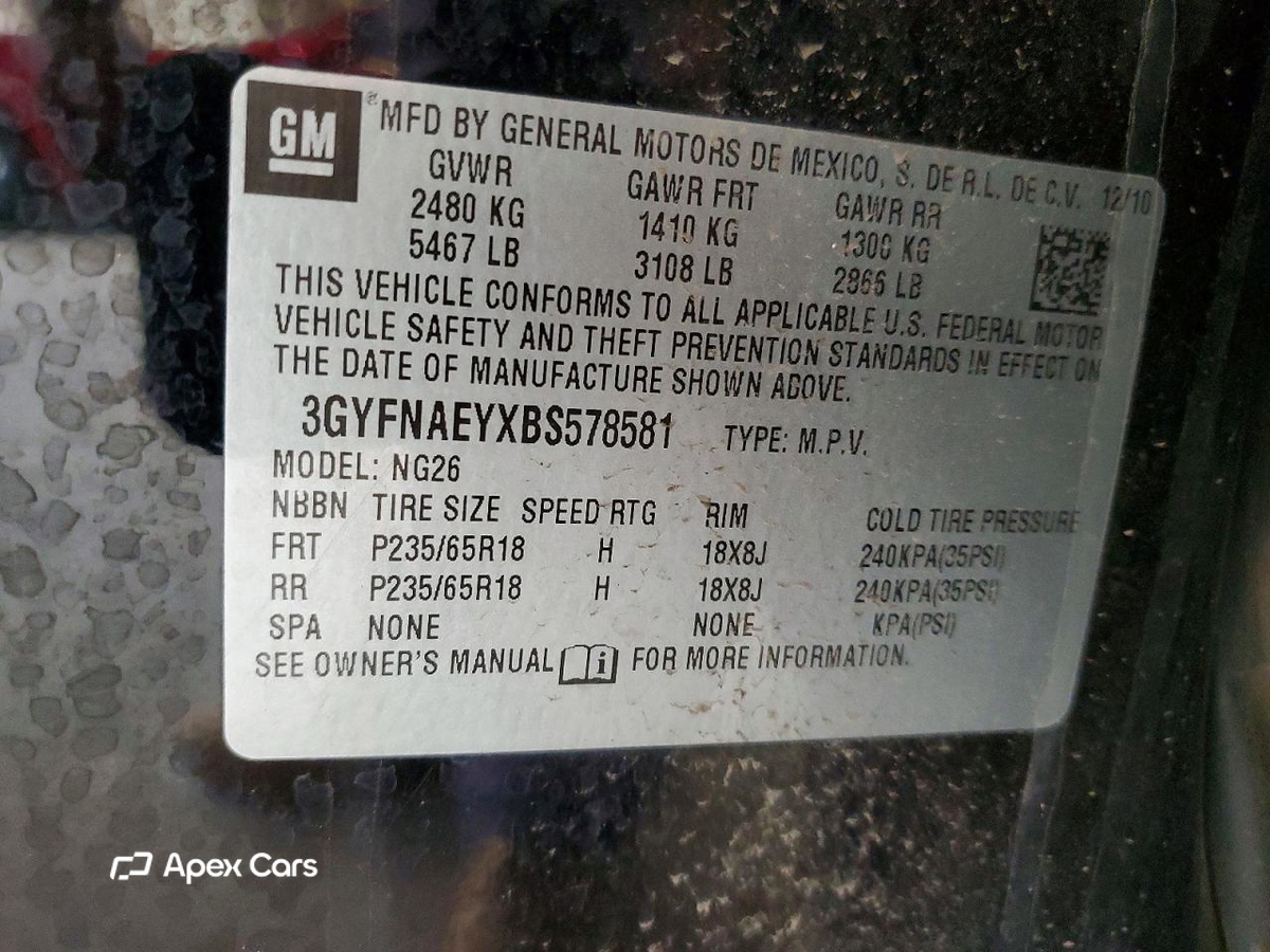 Cadillac SRX 2011