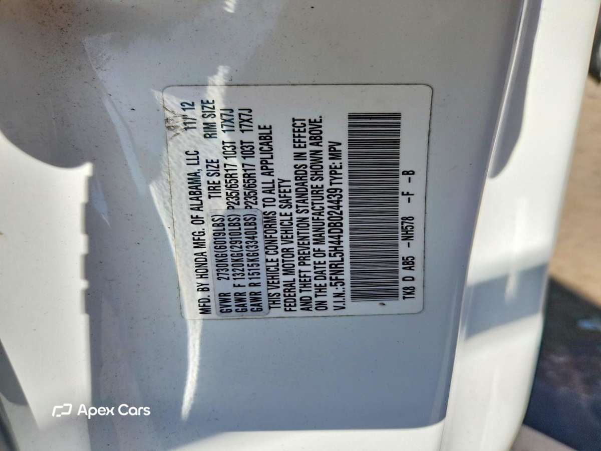 Honda Odyssey 2013