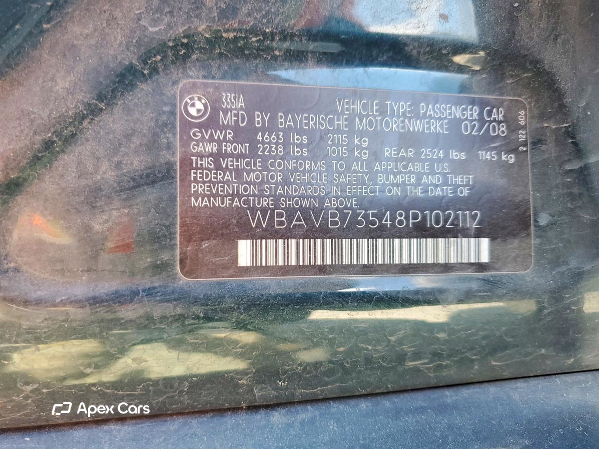 BMW Series 3 2008