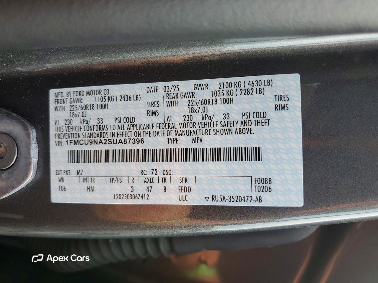 Ford Escape 2025