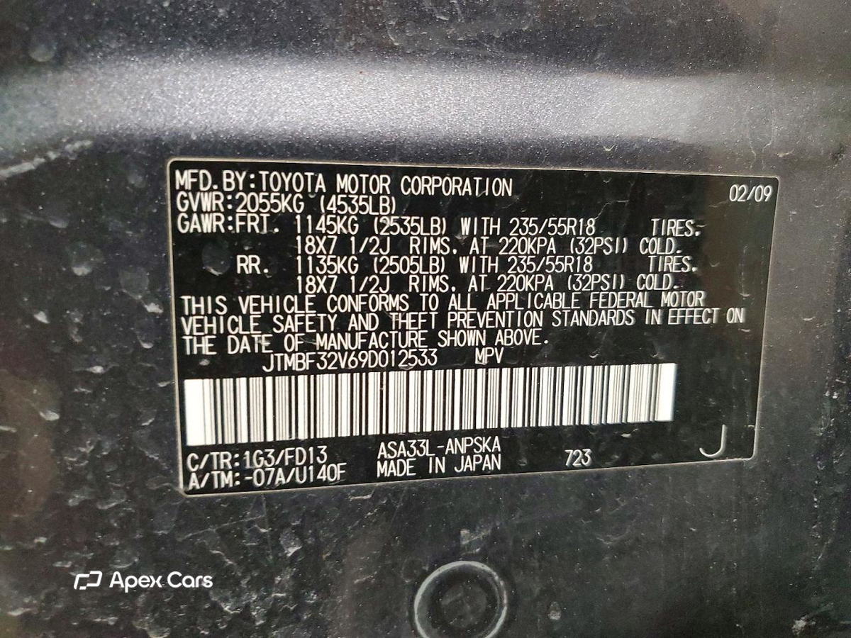 Toyota RAV 4 2009