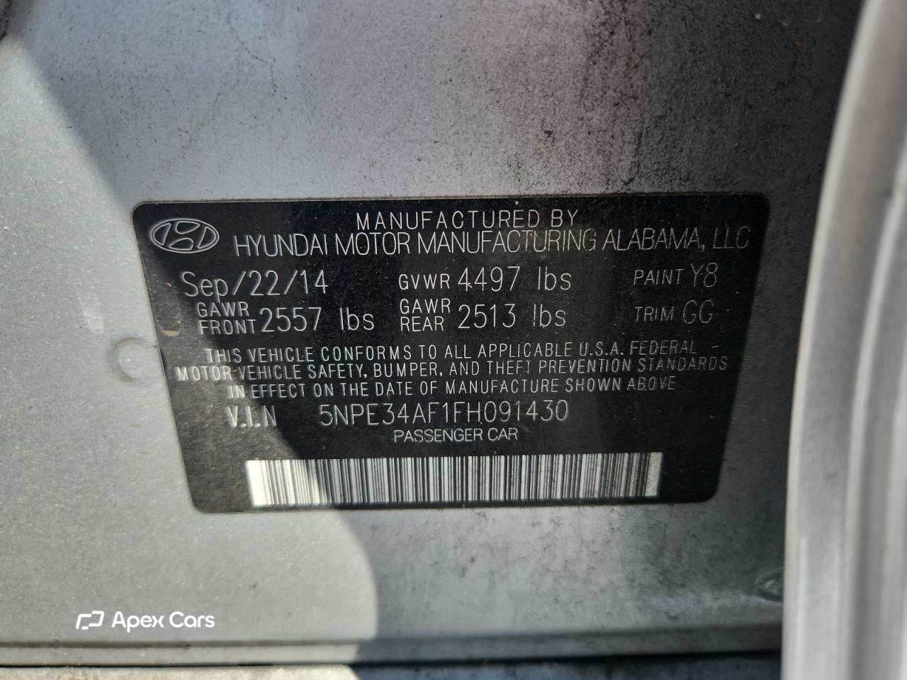 Hyundai Sonata 2015