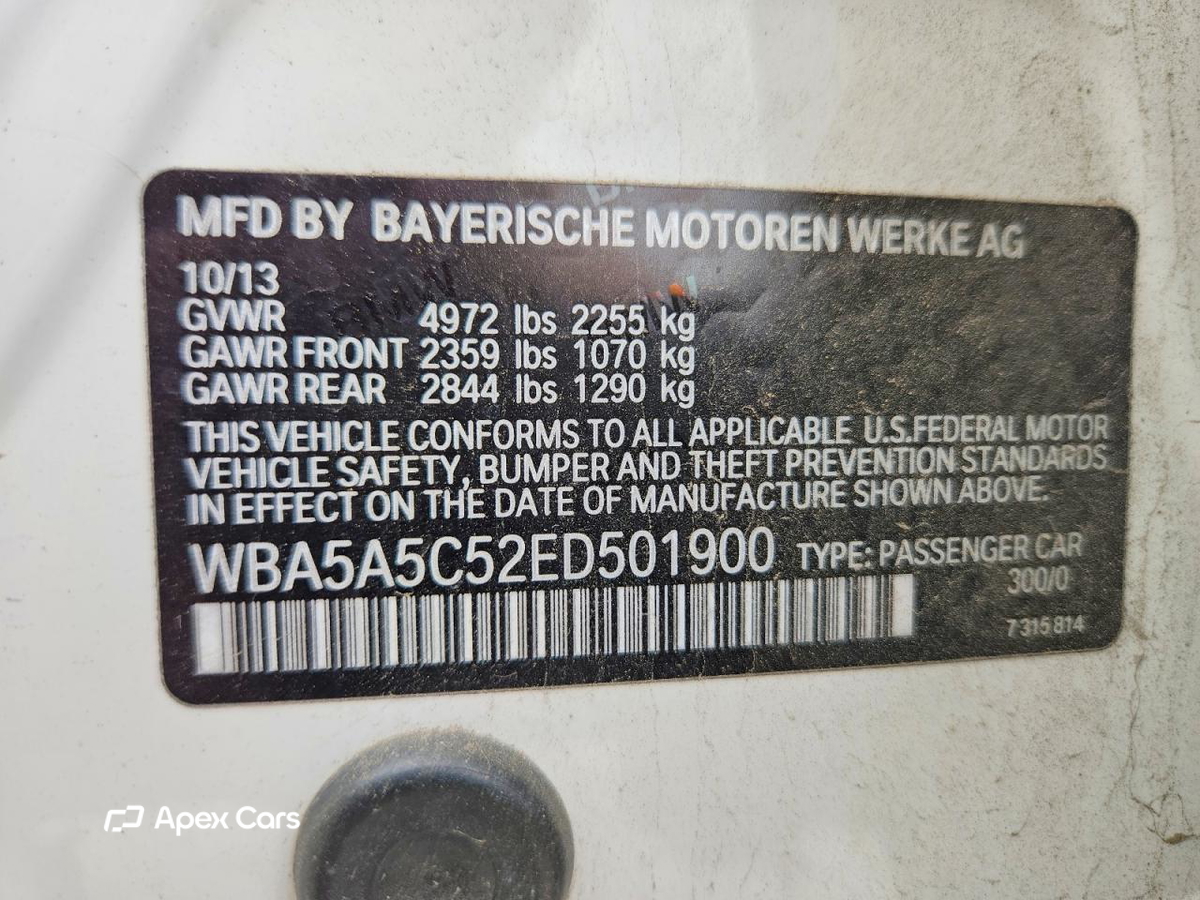 BMW Series 5 2014