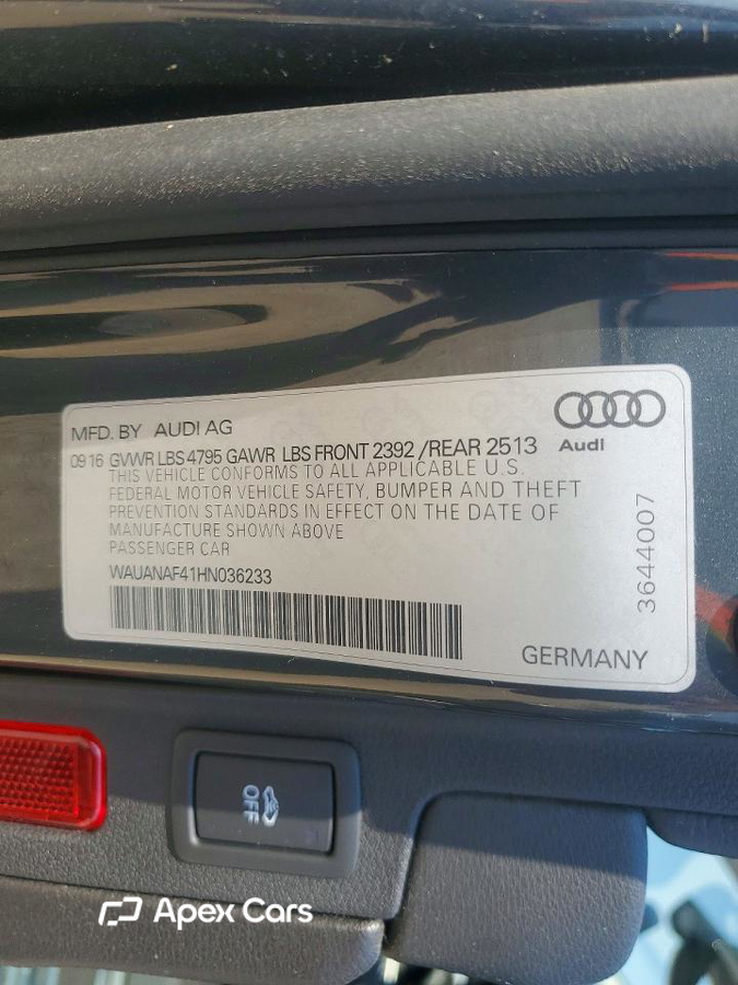 Audi A4 2017