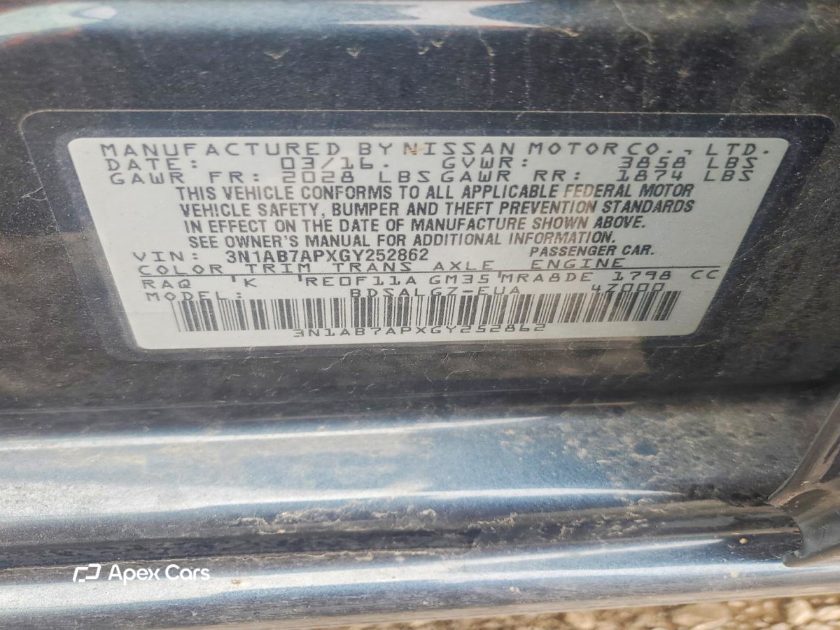 Nissan Sentra 2016