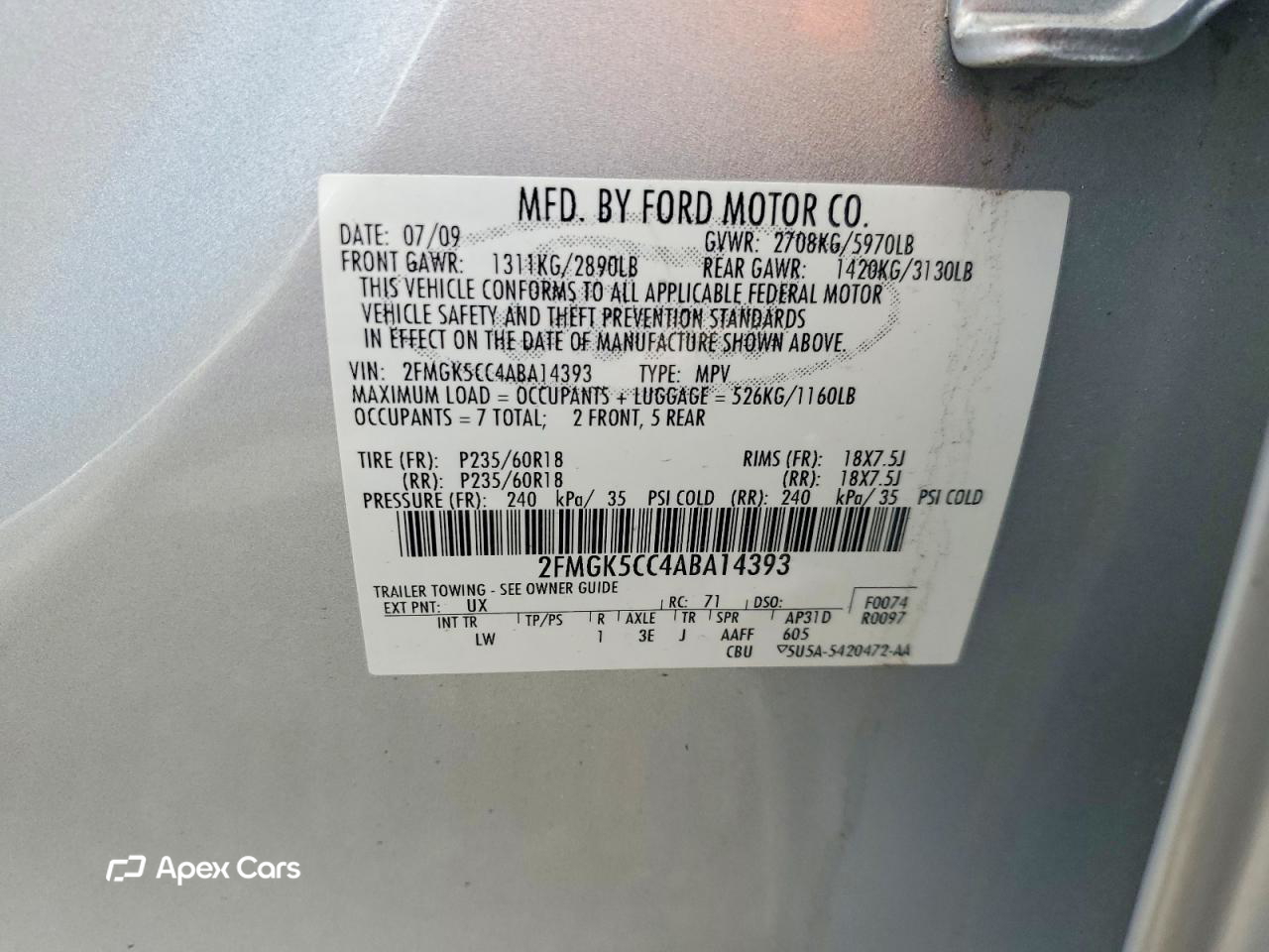 Ford Flex 2010