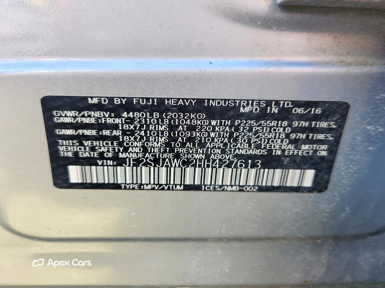 Subaru Forester 2017