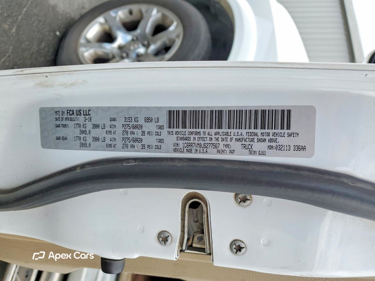 RAM 1500 2018