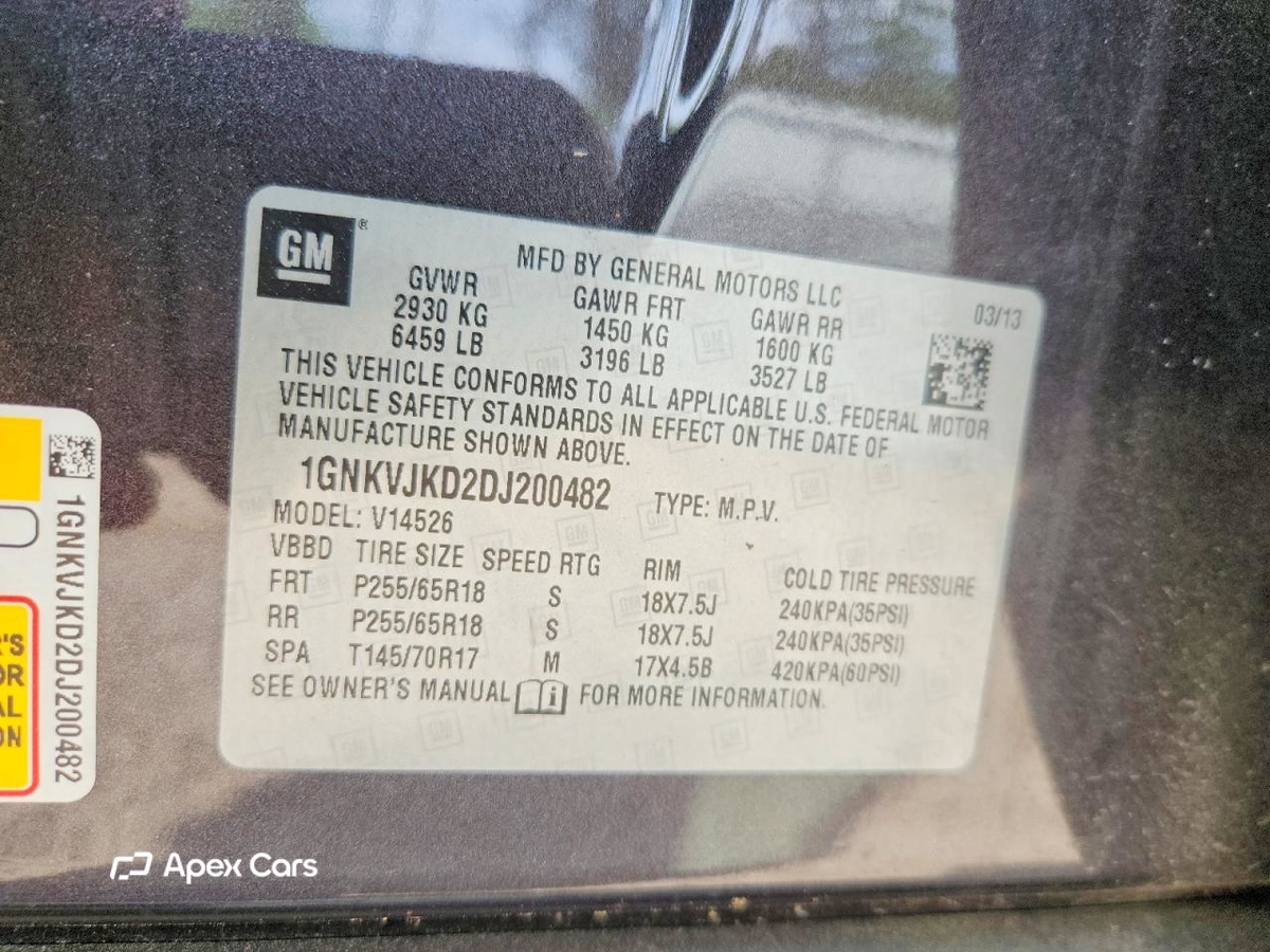 Chevrolet Traverse 2013