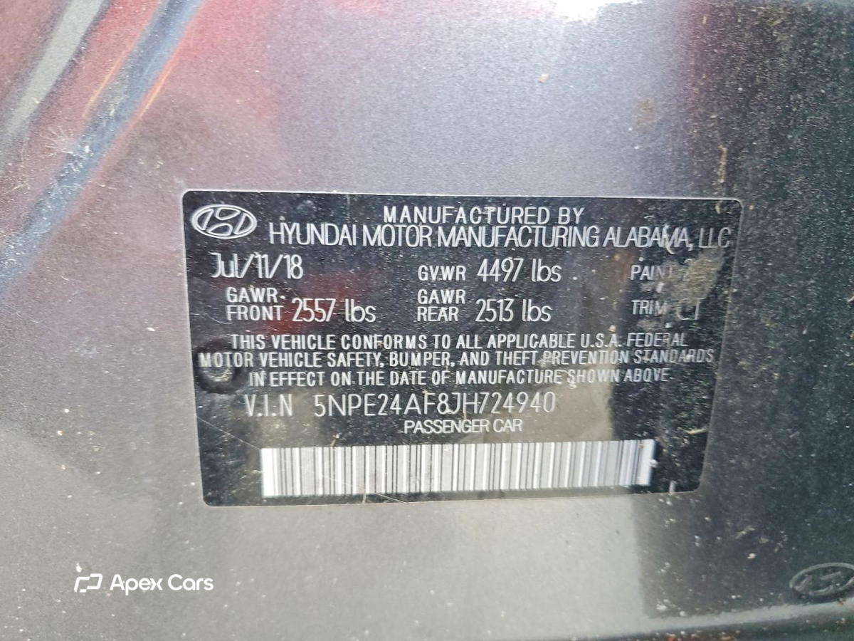 Hyundai Sonata 2018